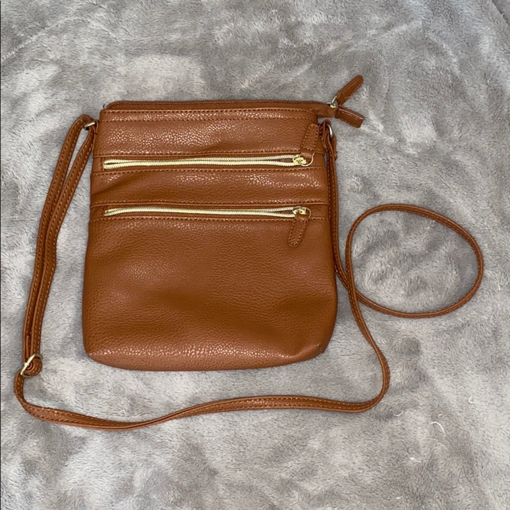 Light Brown Crossbody Purse